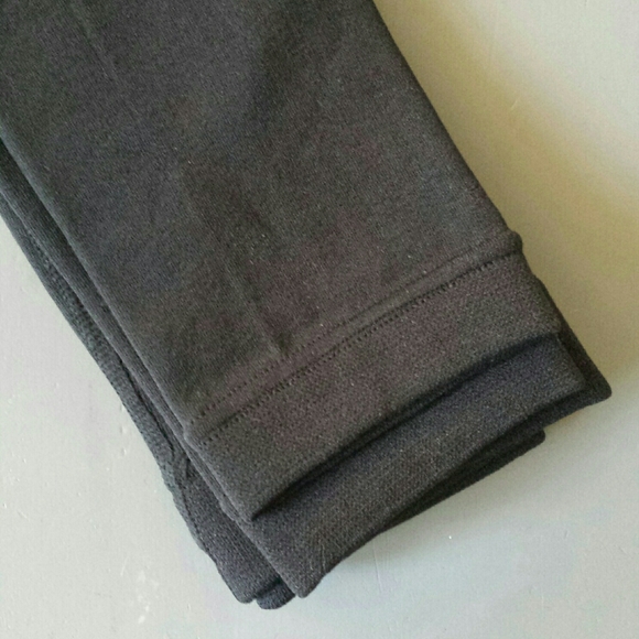 NWT Keds Girls Black Fleece Footless Tights M 7-10 Yrs - Picture 3 of 7